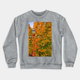 Fall Lamppost Crewneck Sweatshirt